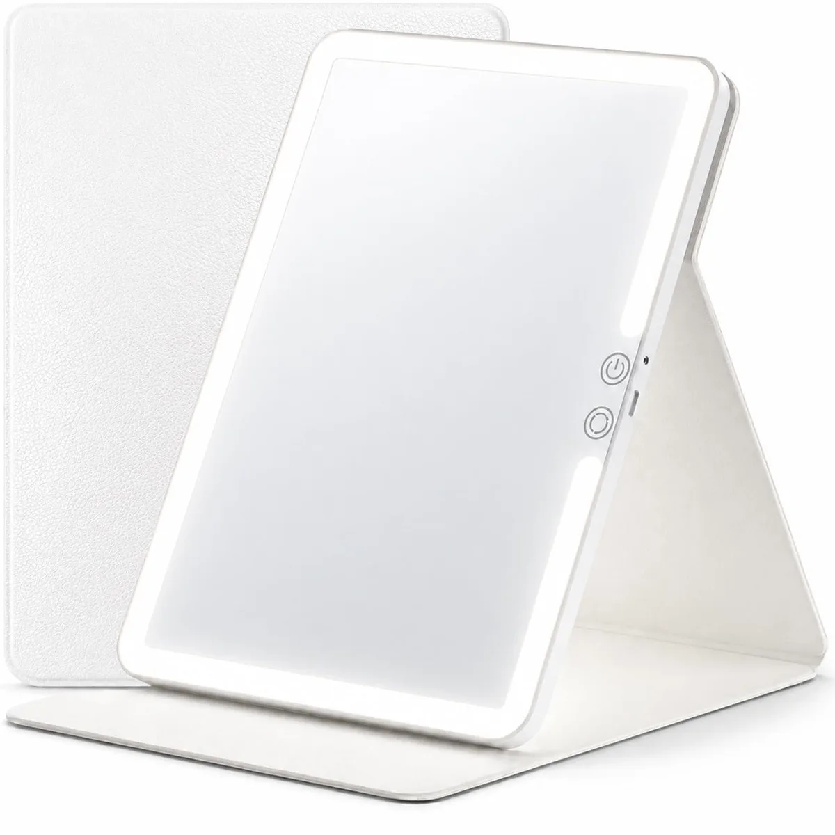  HUGOAI Lighted Makeup Mirror 11.9" 100 LEDs White — product photo