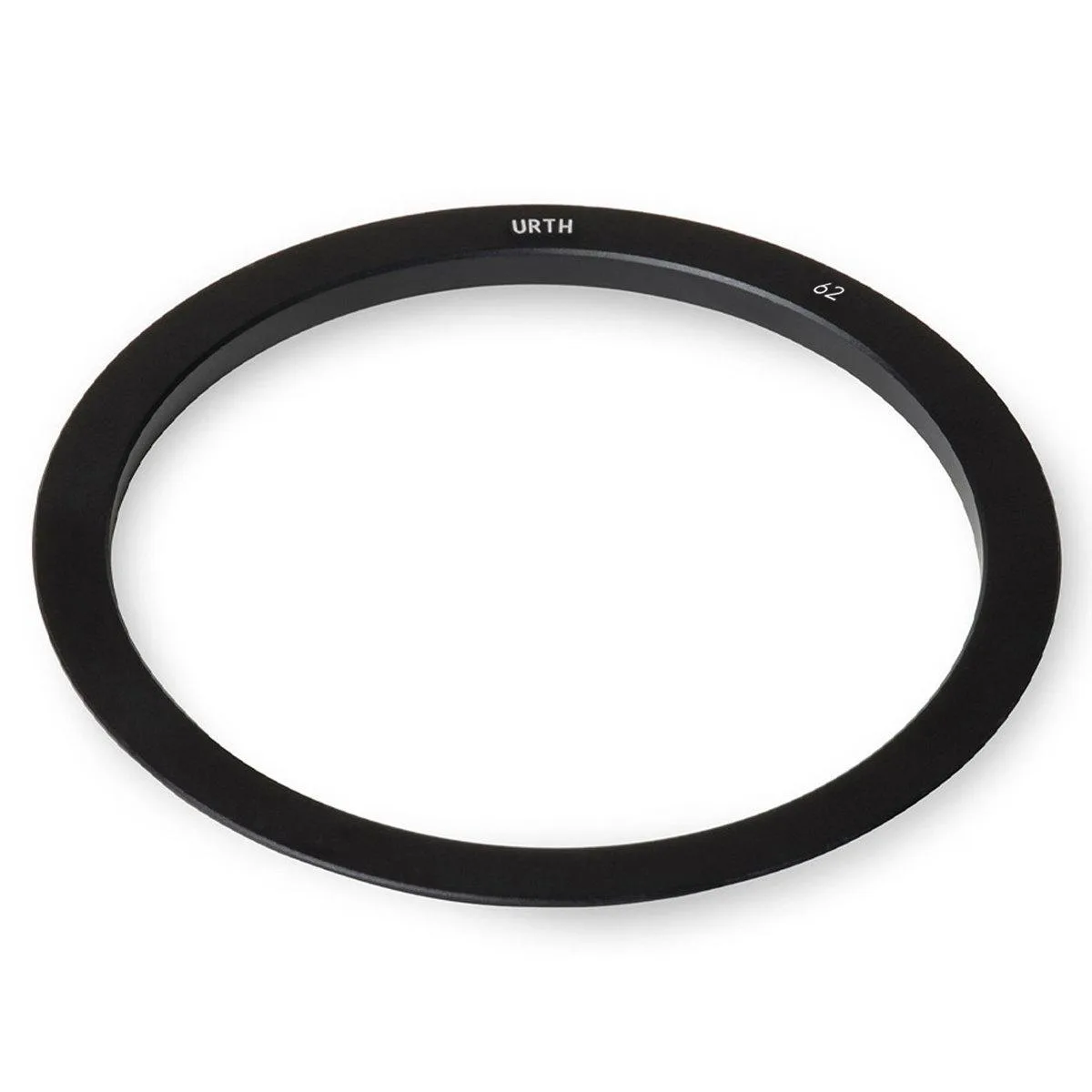Matte black alloy adapter ring, 67 to 62mm for 75mm square filter holder