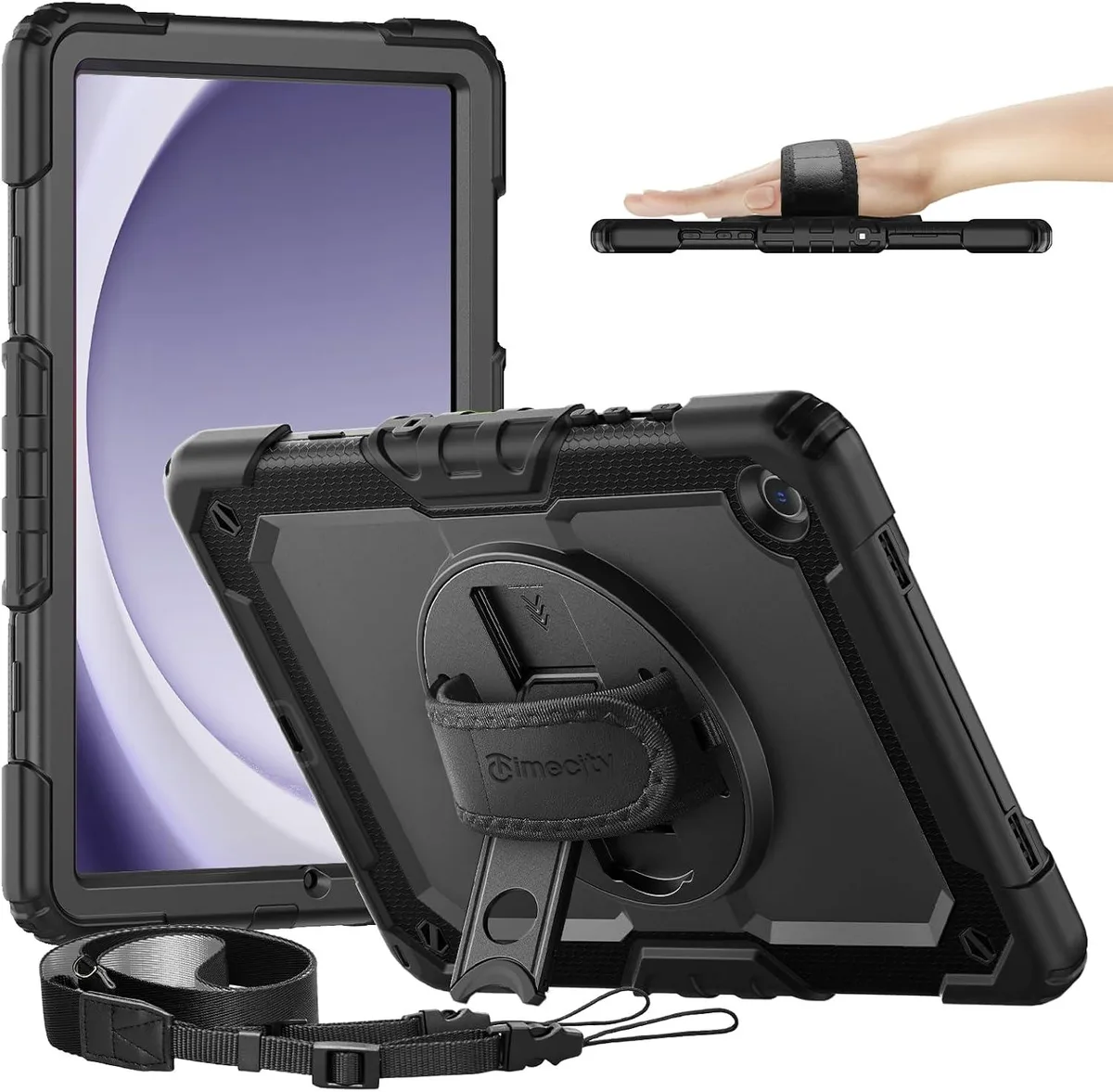 Kootion Kootion Galaxy Tab A11+ A9+ 11 inch Case Black — product photo