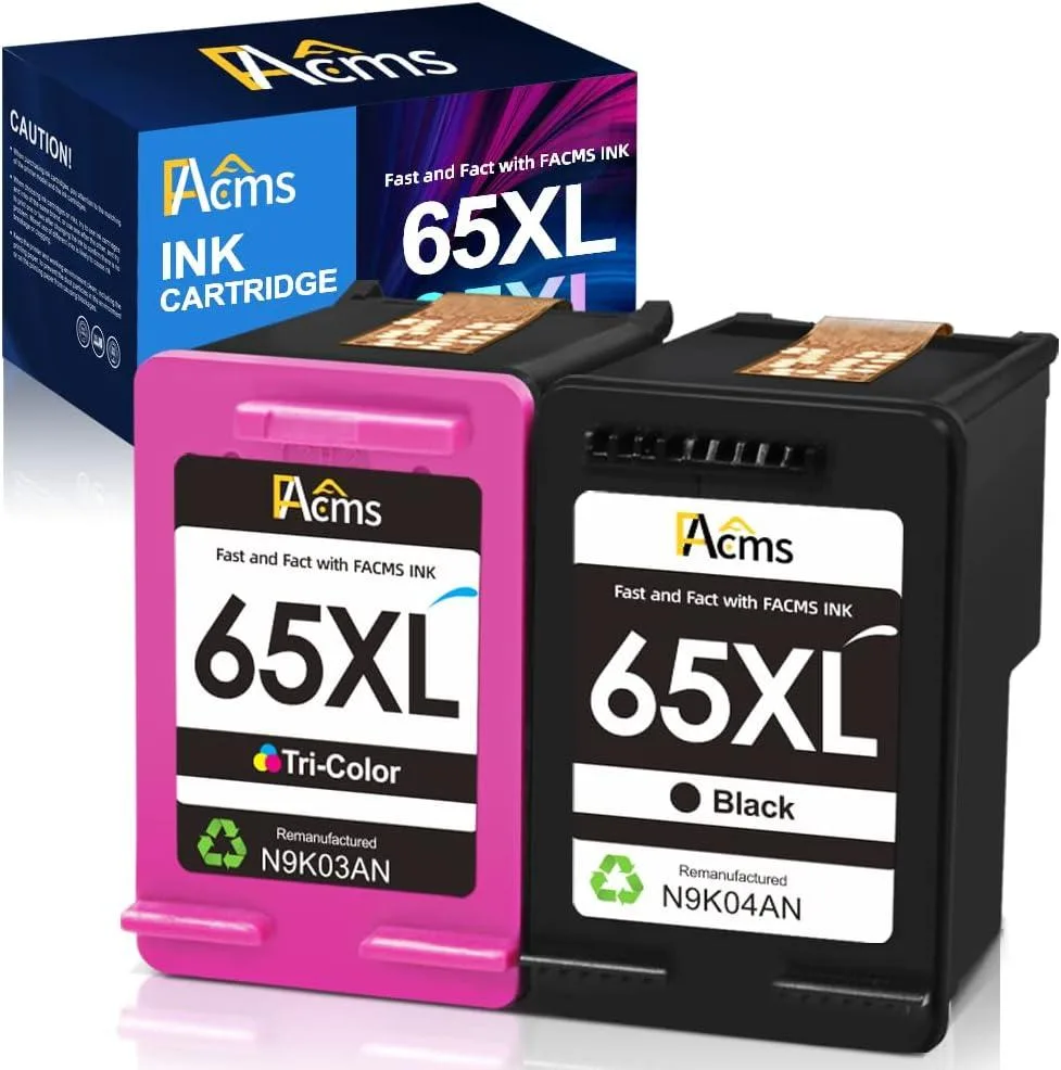 NuoTo NuoTo 65XL Ink Cartridge Combo Pack (1 Black, 1 Color) — product photo