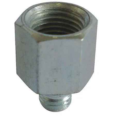 Westward Westward 5NUF5 Grease Fitting Adapter Steel 1/4-28 to 1/8-27 PK5 — product photo