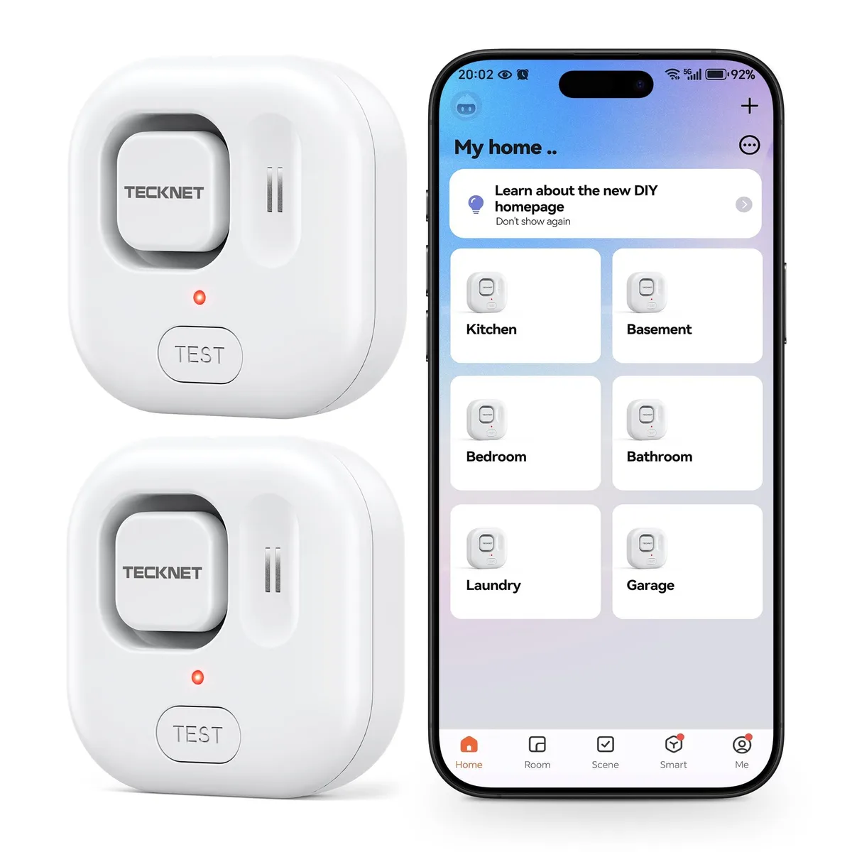 Emerson TK-WA161 Smart Sensor 120dB 2 Pack — product photo