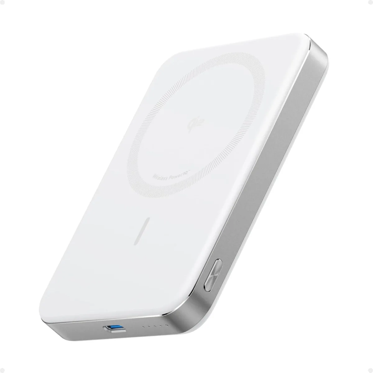 Anker Anker MagGo Power Bank 10000mAh 15W Qi2 White A1664 — product photo