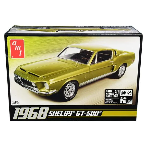 AMT AMT 1968 Ford Mustang Shelby GT-500 1/25 Scale Model Kit — product photo