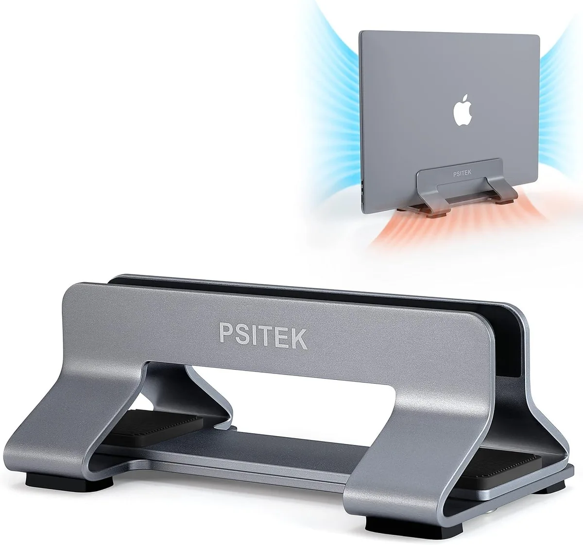 Junchi Junchi Laptop Cooling Pad Aluminum Vertical Stand 12-42mm 2023 — product photo