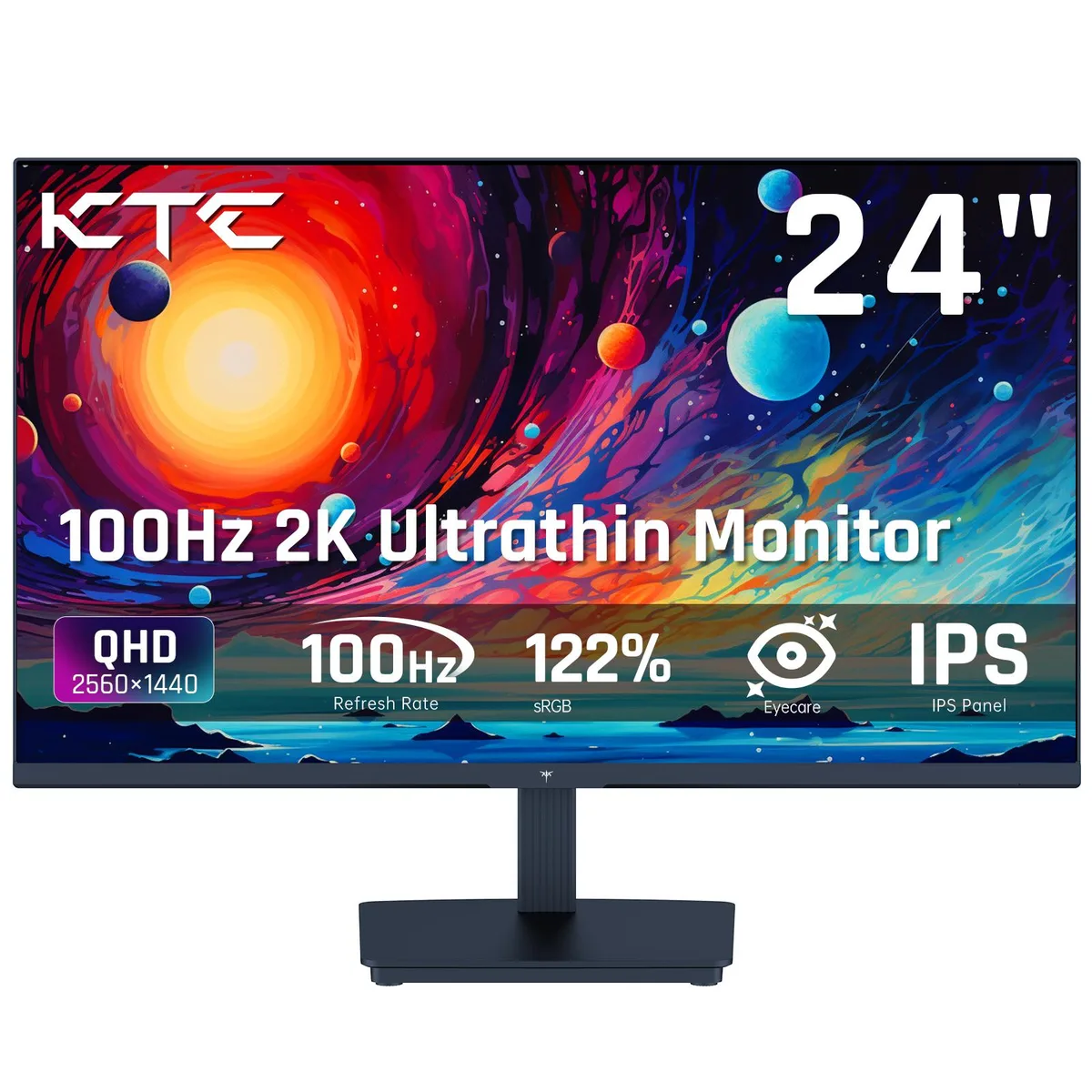 KTC KTC H24T27 24" 100Hz QHD IPS gaming monitor — product photo