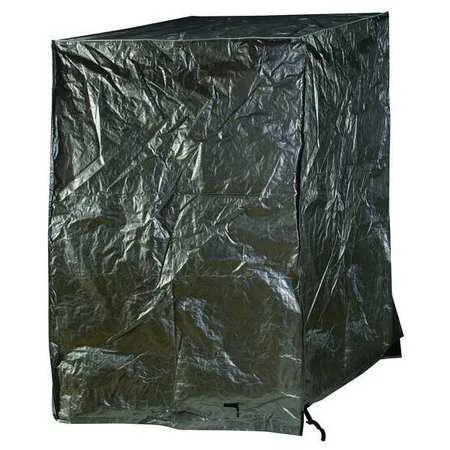 Value Brand Value Brand Pallet Cover Tarpaulin 36x48x72 in 10.5 mil Black Silver — product photo