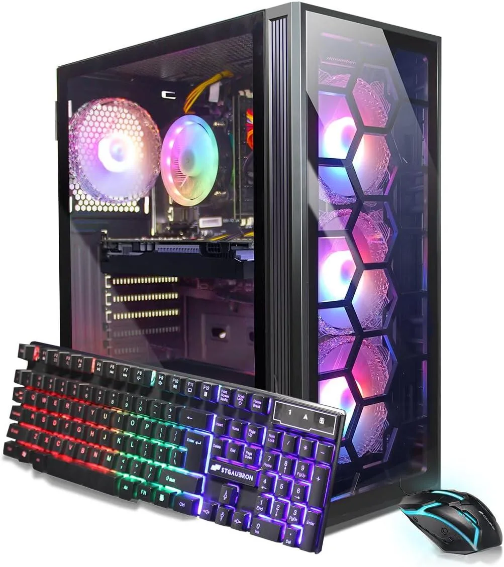STGAubron STGAubron ABR1924 Gaming PC Intel Core i7-8750H RTX 3050 6G 16G DDR4 512G SSD — product photo
