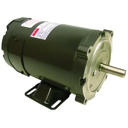 Dayton 12V DC permanent magnet motor 56C frame transparent finish