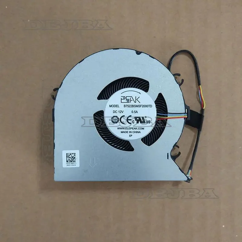 DBTLAP DBTLAP Laptop Cooling Fan B7522BSMSF2000TD PEK51690017 12V .5A — product photo