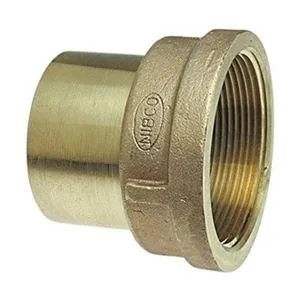 Nibco, Inc. Nibco, Inc. 7032RLF-134 Sweat Adapter Trap 1in C x 3/4in FNPT Bronze — product photo
