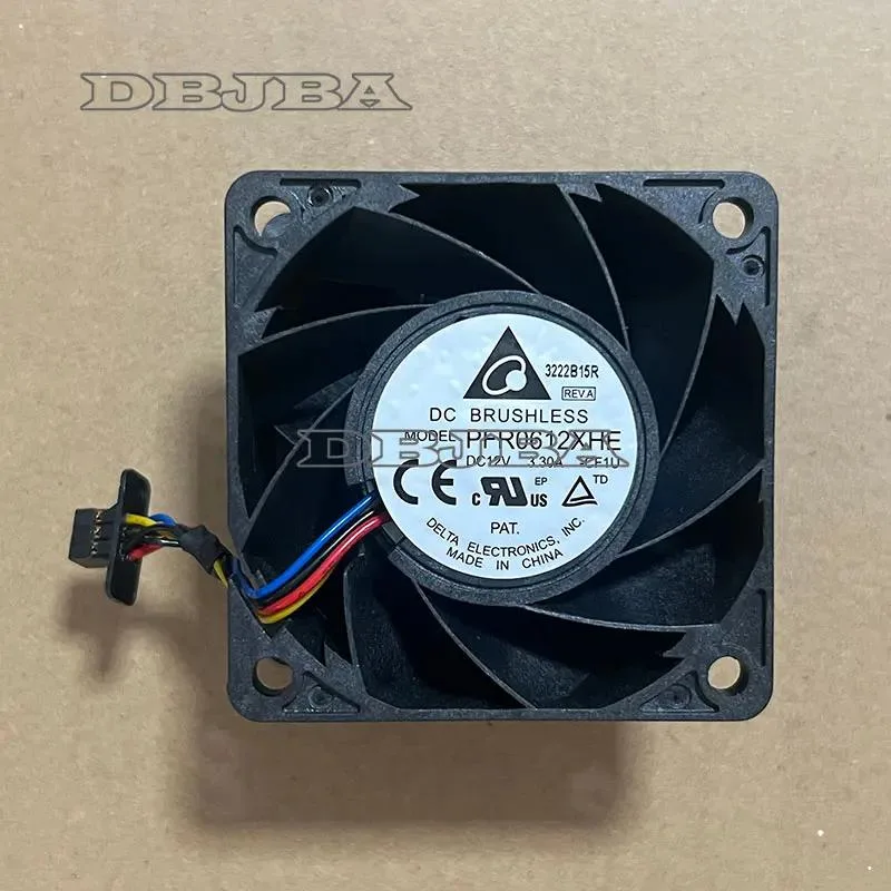 DBTLAP DBTLAP Laptop CPU Cooling Fan HP DL380p G8 654577-002 662520-001 PFR0612XHE-CF1U 12V 3.30A 60*60*38mm 6038 — product photo