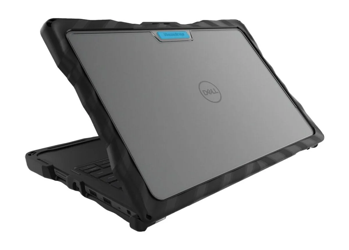 Black transparent clamshell shield case for Latitude 3140