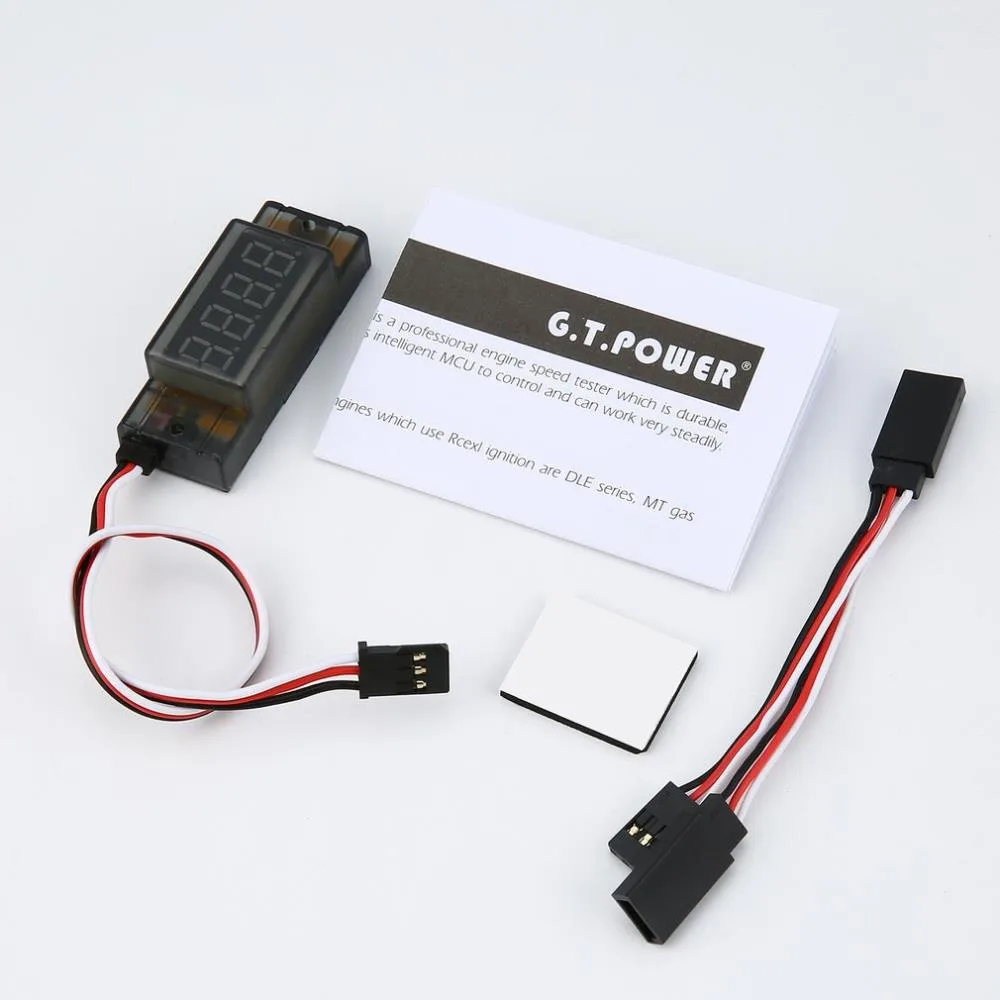 Ruth's sister Ruth's sister GT Power RC Model Use Ignition Mini Tachometer Singal Trigger internal power cable — product photo