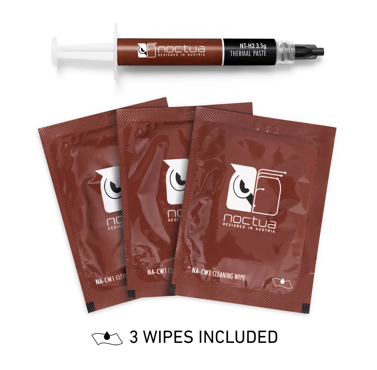 Noctua Noctua NT-H2 3.5g thermal paste with cleaning wipes — product photo