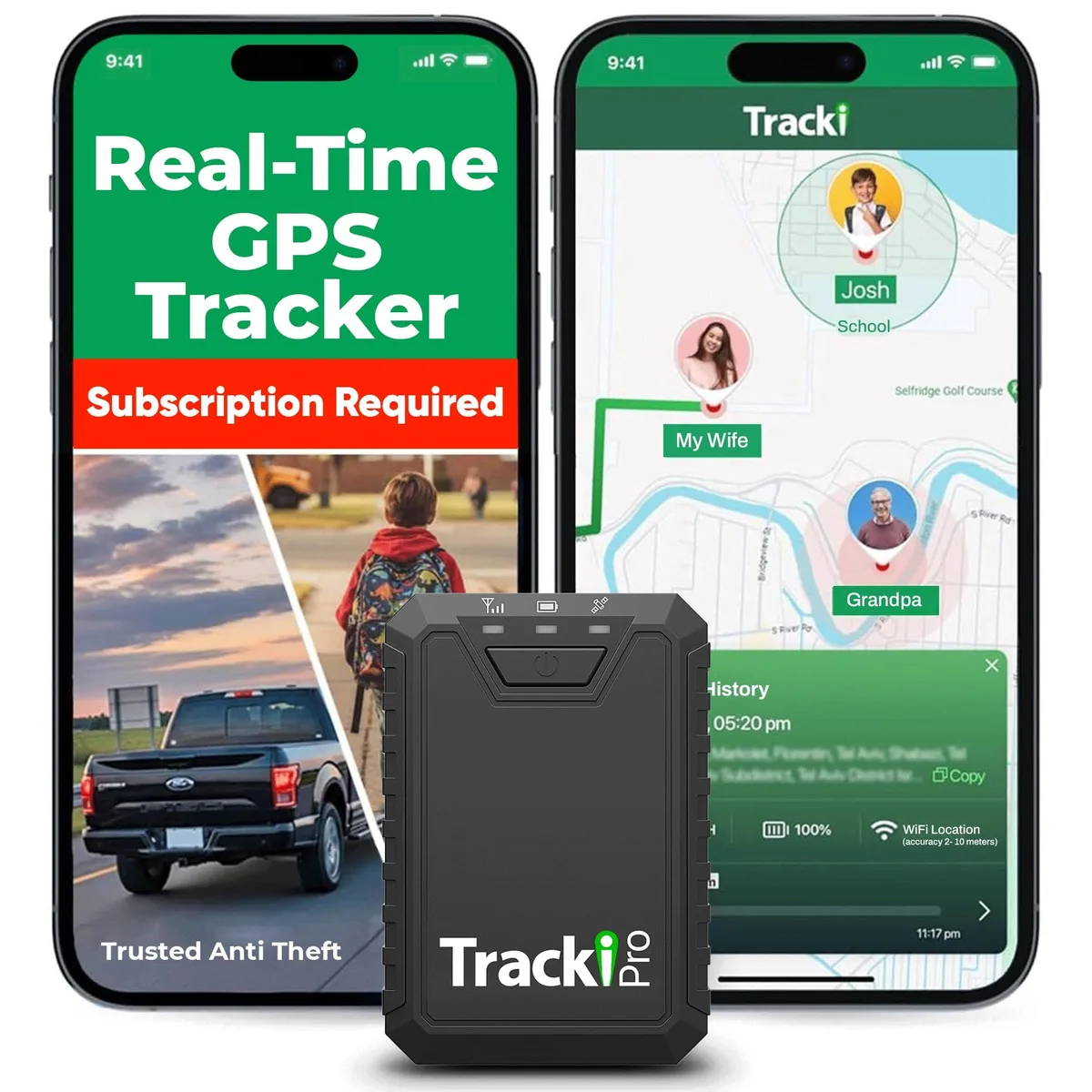  GARMIN Tracki Pro GPS Accessory 10000mAh 4G LTE Magnet 3.54x2.48x1.46in 0.39kg — product photo