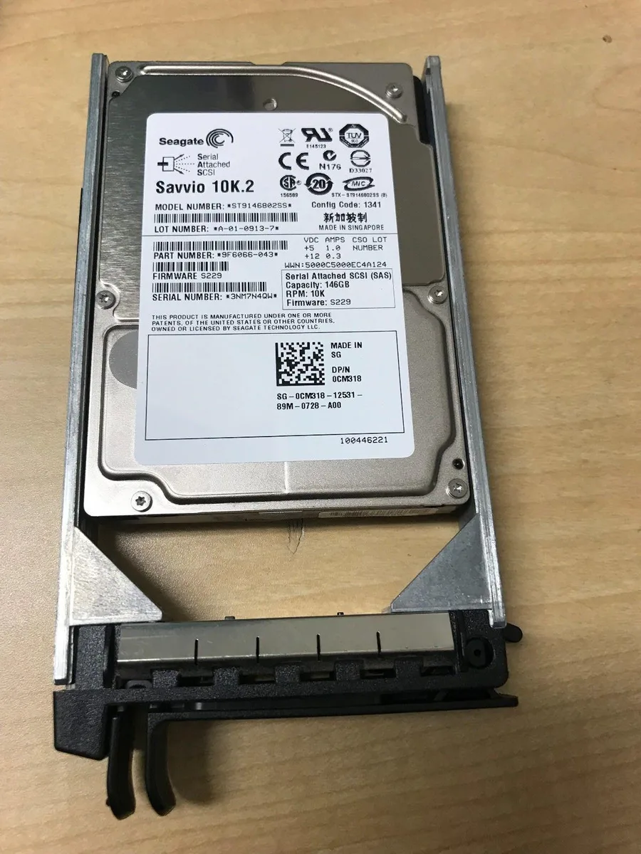 DELL DELL Savvio 146GB SAS 10K 2.5" internal hard drive — product photo