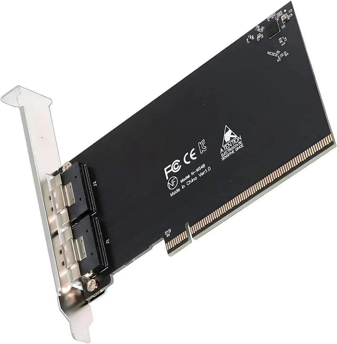 SMUGDESK SMUGDESK Dual SFF-8654 8X 74Pin to PCIe 16X Adapter — product photo