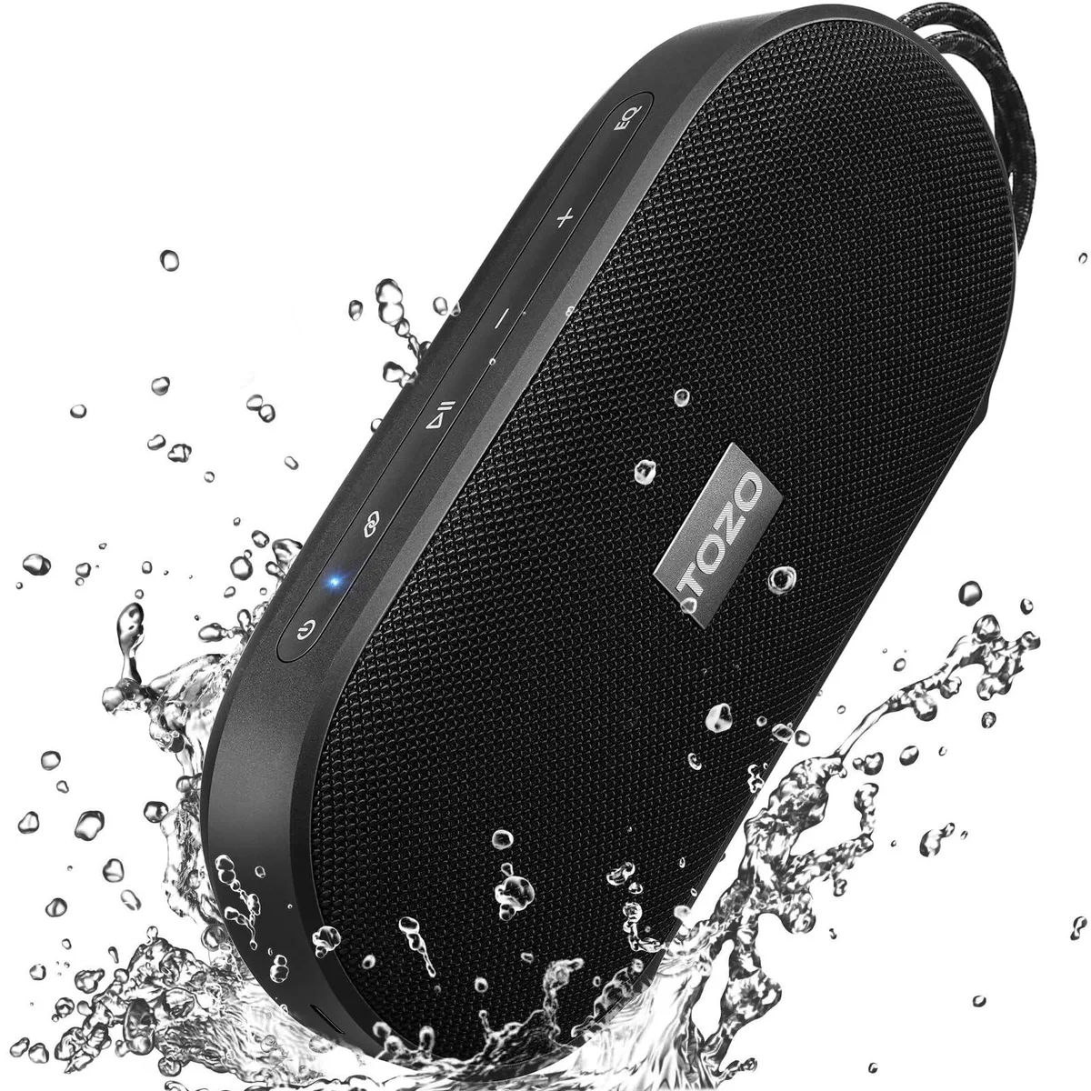  TOZO PA1 Portable Bluetooth Speaker 20W 25h IPX7 Matte Black — product photo