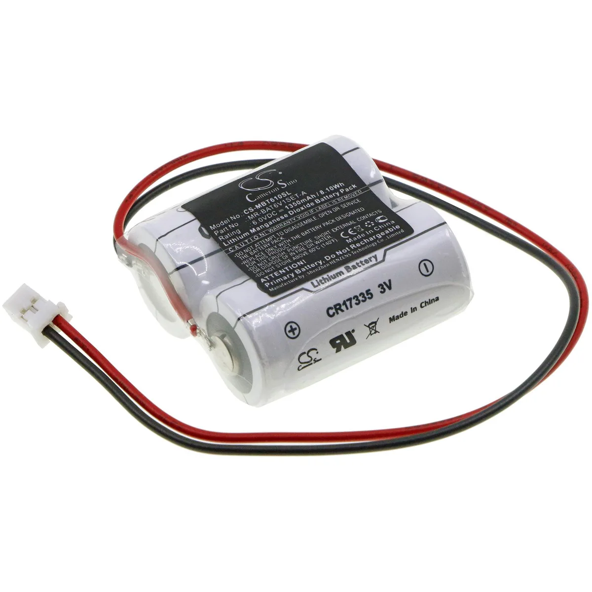 Cameron &amp; Co Cameron &amp; Co DS-CS-MBT610SL laptop battery 6.0V 1350mAh Li-MnO2 yellow — product photo