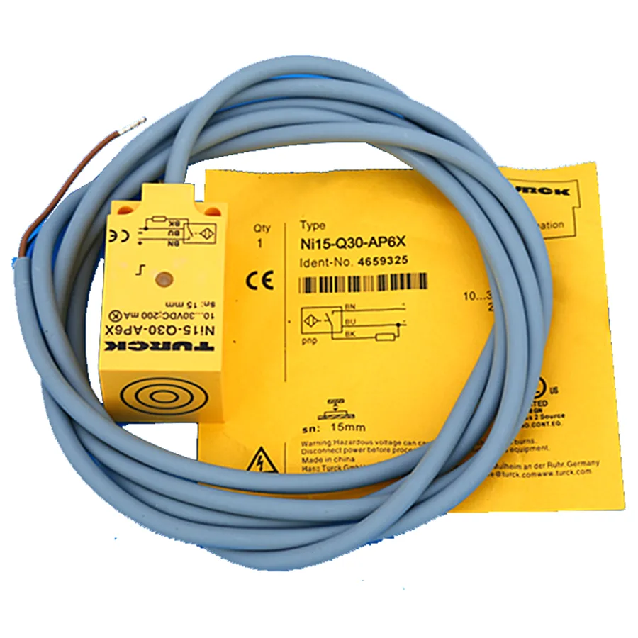 Turck Turck Ni15-Q30-AP6X 4659325 Inductive sensor PNP electrician tool — product photo