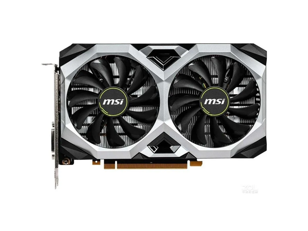 MSI MSI GeForce GTX 1660 VENTUS XS C 6G OC V1 graphics card — product photo