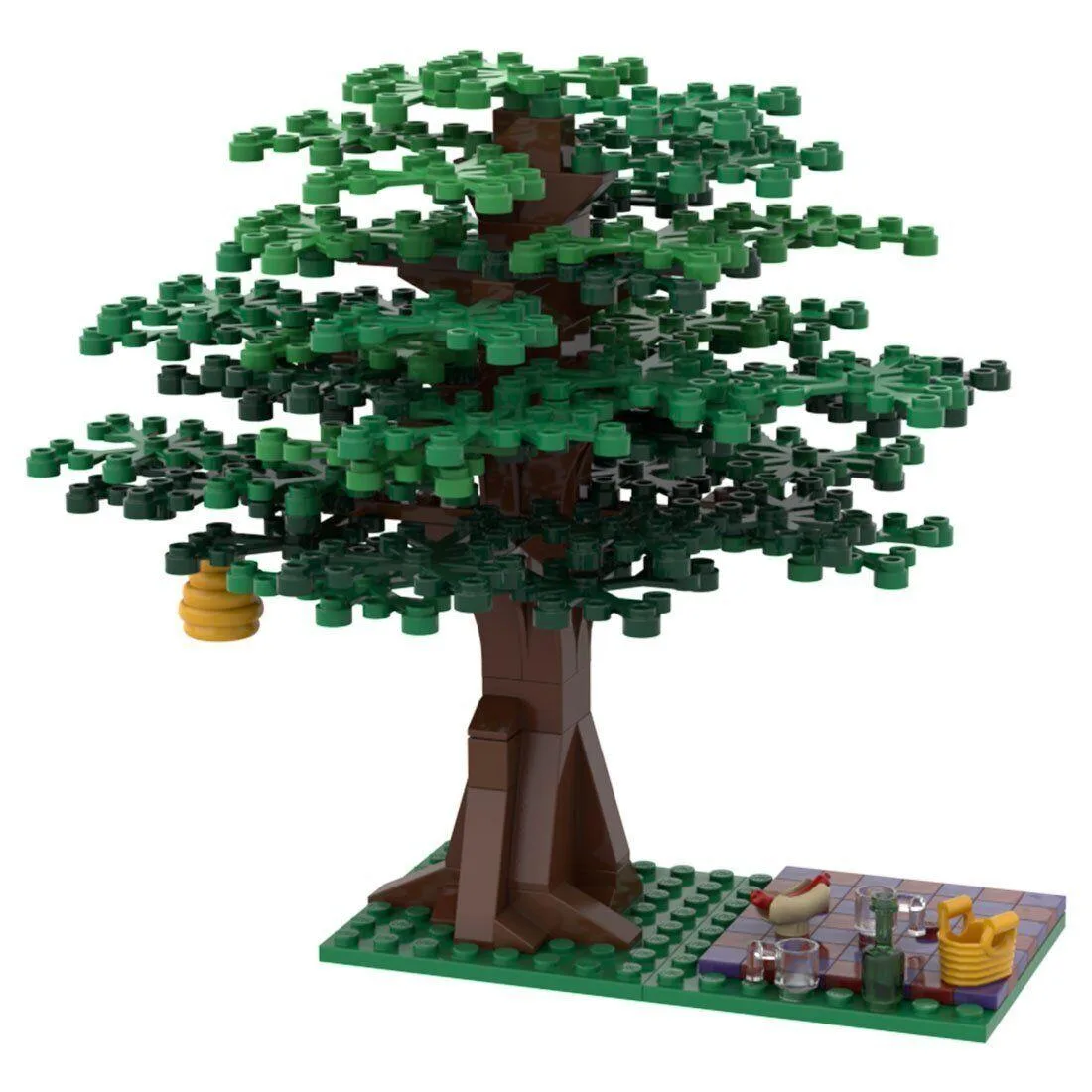 ZITIANYOUBUILD ZITIANYOUBUILD MOC-78829 Summer Tree 171 Parts Educational Building Set — product photo