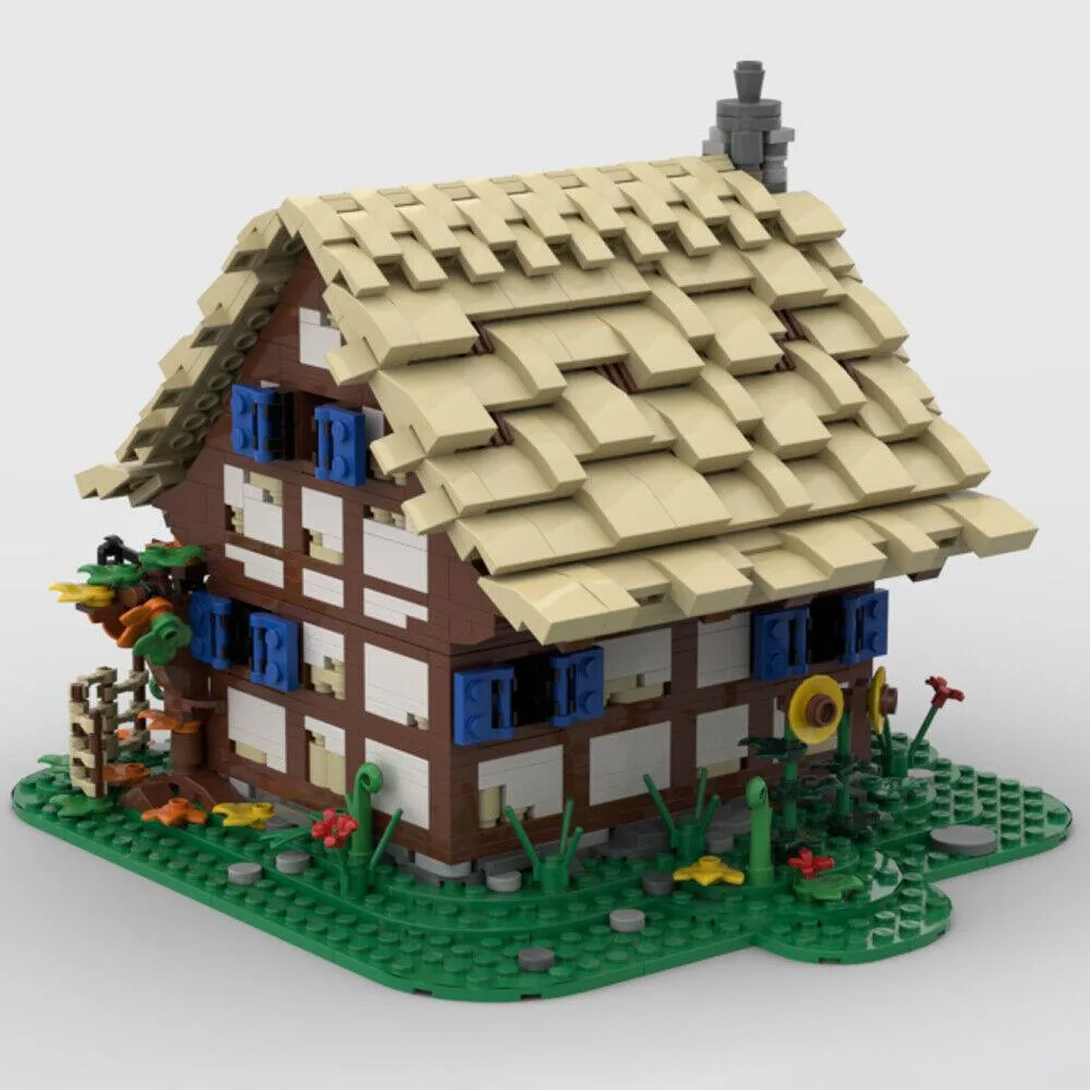 ZITIANYOUBUILD ZITIANYOUBUILD MOC-155545 Medieval Village House 2862 Parts — product photo