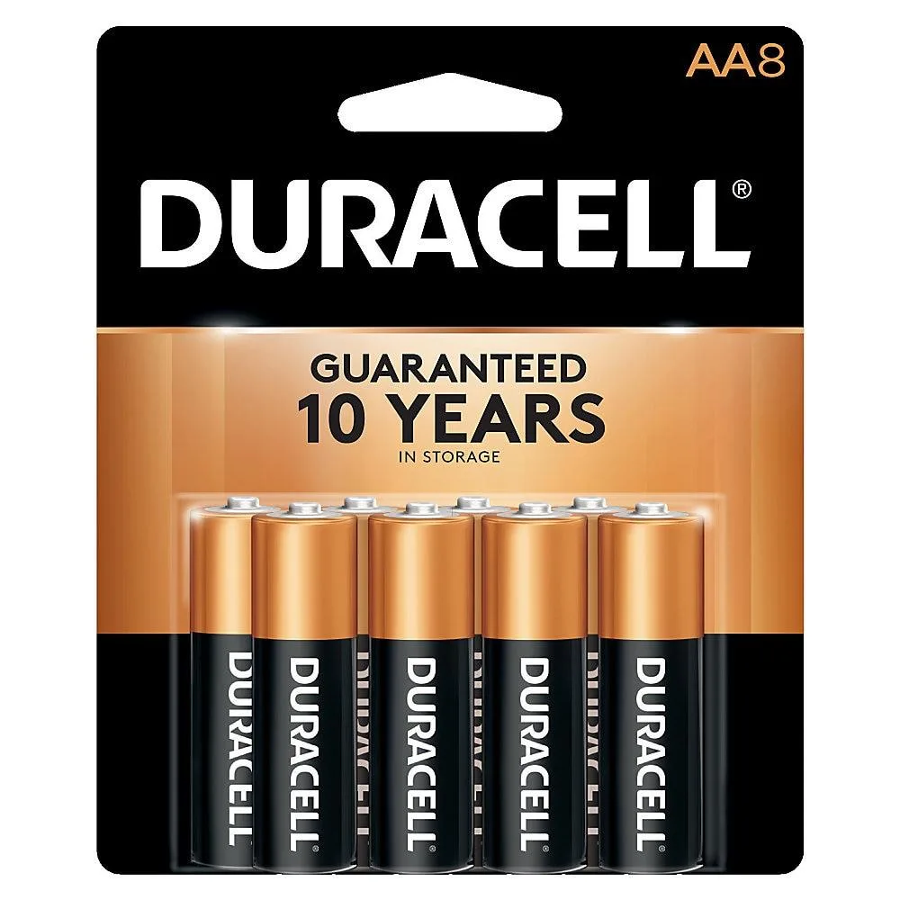 DURACELL DURACELL MN1500B8Z AA alkaline dry cell battery 8-pack — product photo