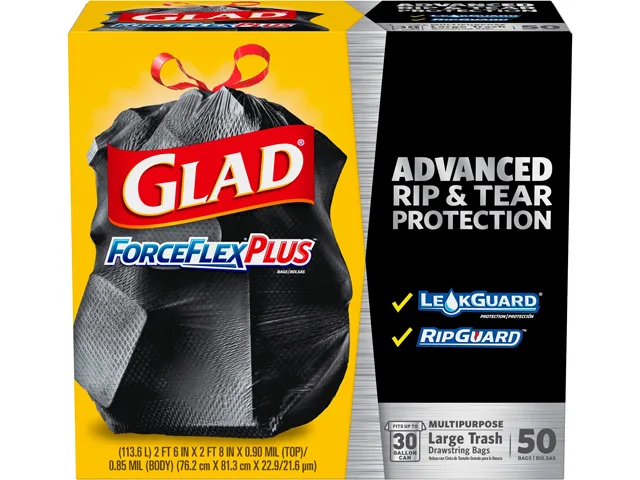 Clorox Clorox 78997CT 30 gal 0.90 mil 150-count cleaning bags — product photo