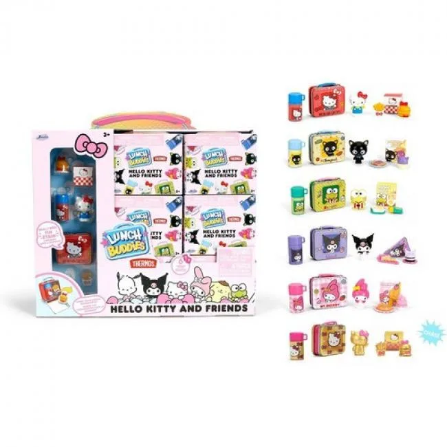 Jada Jada 85377-ECOM Hello Kitty Lunch Buddies Mini Playset Action Figure — product photo