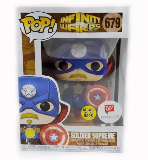 Funko Funko Marvel Soldier Supreme 679 action figure — product photo