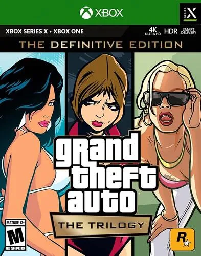 TAKE 2 INTERACTIVE TAKE 2 INTERACTIVE Grand Theft Auto: The Trilogy – The Definitive Edition Xbox One video game — product photo