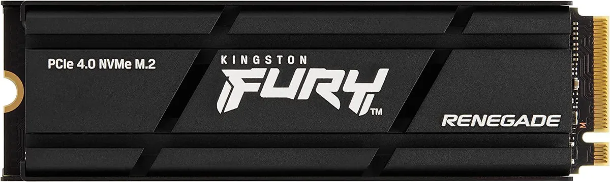 Kingston Technology Corp. Kingston Technology Corp. SFYRDK/4000G 4TB PCIe 4.0 NVMe M.2 2280 internal SSD with heatsink — product photo