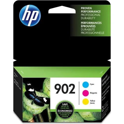 HP HP 902 3-pack Cyan/Magenta/Yellow Ink Cartridges T0A38AN — product photo