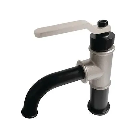 KINGSTON BRASS KINGSTON BRASS KS2826KL Whitaker Single-Handle Bathroom Faucet W/Push measurement tool — product photo
