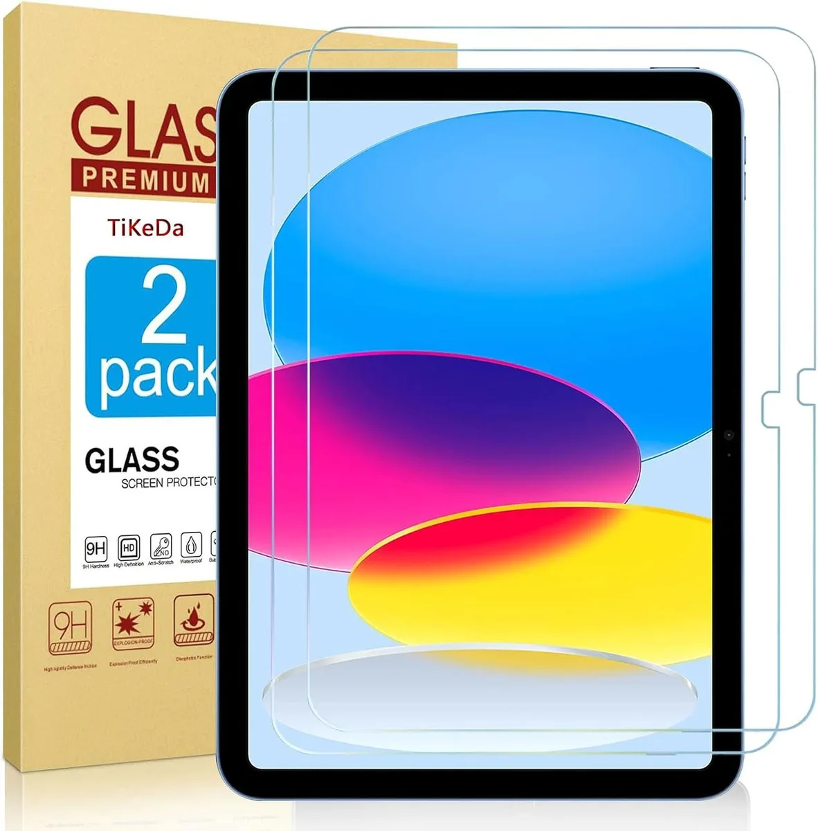 Leelbox Leelbox Screen Protector 2-Pack for iPad A16 11-inch 10.9-inch 2025 2022 — product photo