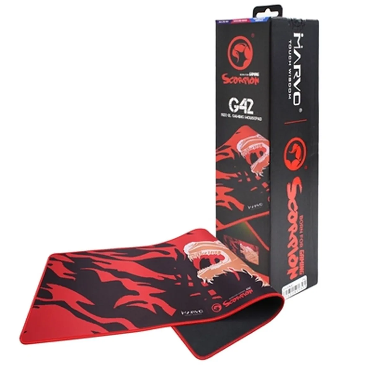 Marvo Tech Marvo Tech Scorpion G42 mouse pad XL Red/Black — product photo