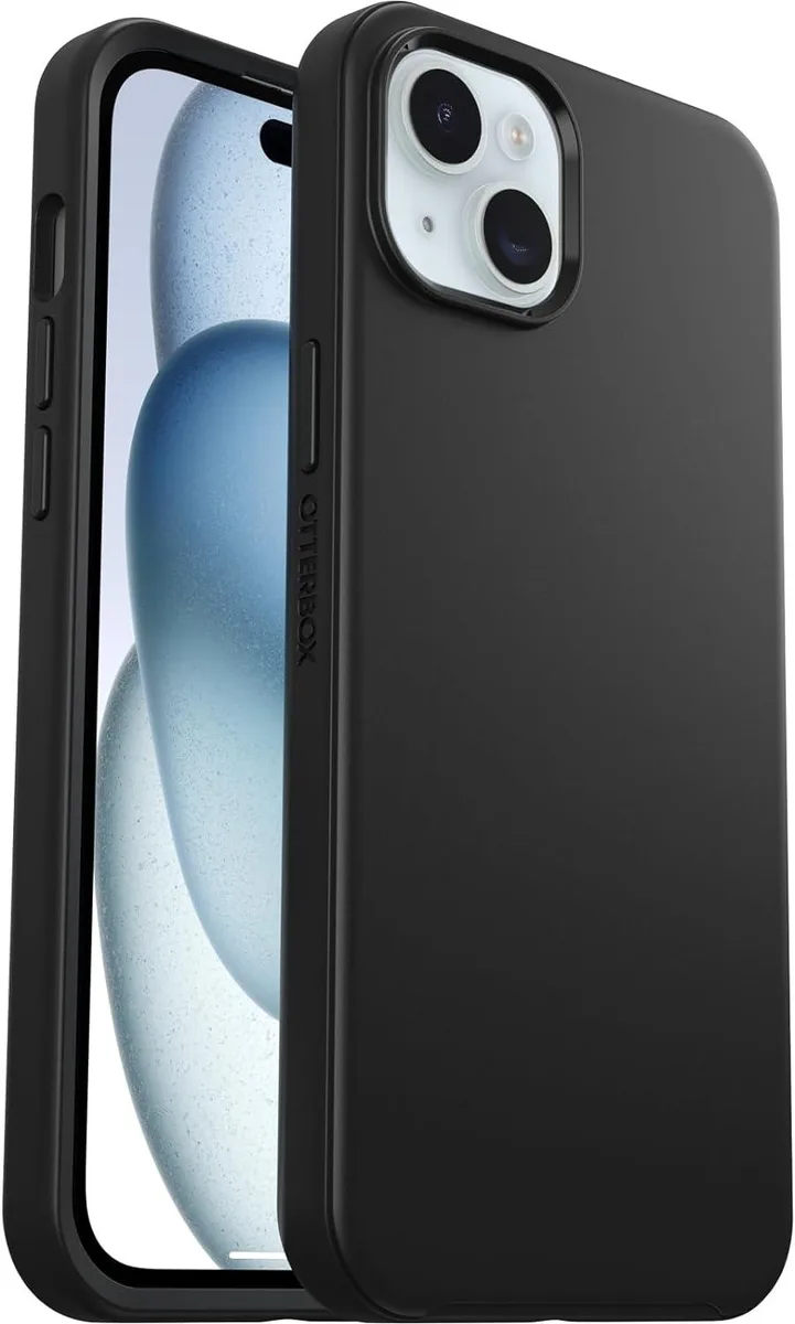 OtterBox OtterBox Symmetry Series case for iPhone 14 Plus and 15 Plus Black — product photo