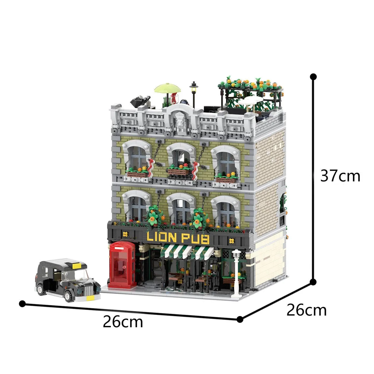 ZITIANYOUBUILD ZITIANYOUBUILD C4252 Modular Building Pub 5892 Parts — product photo