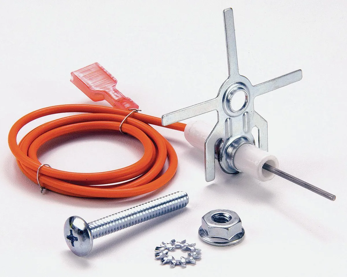 Straight metal probe with bracket, 24 in length