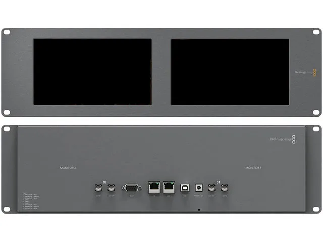 Blackmagic Design Pty. Ltd. Blackmagic Design Pty. Ltd. BMD-HDL-SMTVDUO2 SmartView Duo 8" dual LCD post monitoring — product photo