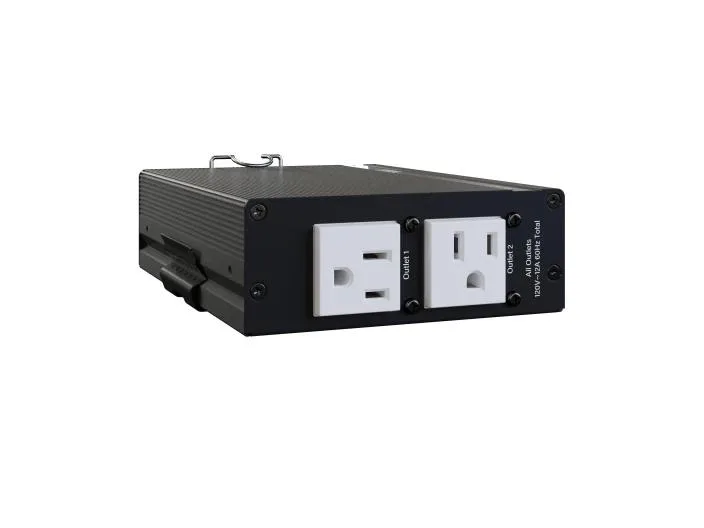 Middle Atlantic Middle Atlantic PDX-215C-SP PDU 15A 2 Outlet Surge Protection 120V NEMA 5-15R/5-15P — product photo
