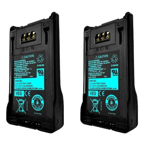 BatteryJack inc. BatteryJack inc. 2 x 2600mAh Li-Ion KNB-48L Battery for KENWOOD TK-5220 TK-5320 NX-200 NX-300 — product photo