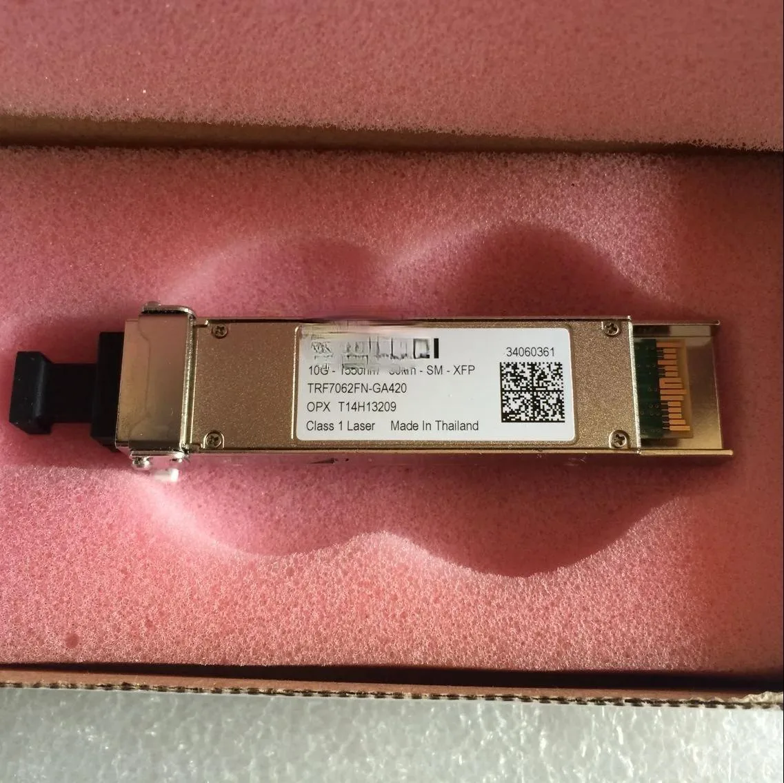 Supersuperuncle Supersuperuncle XFP-STM64-LH80-SM1550 80KM 10G optical fiber module — product photo