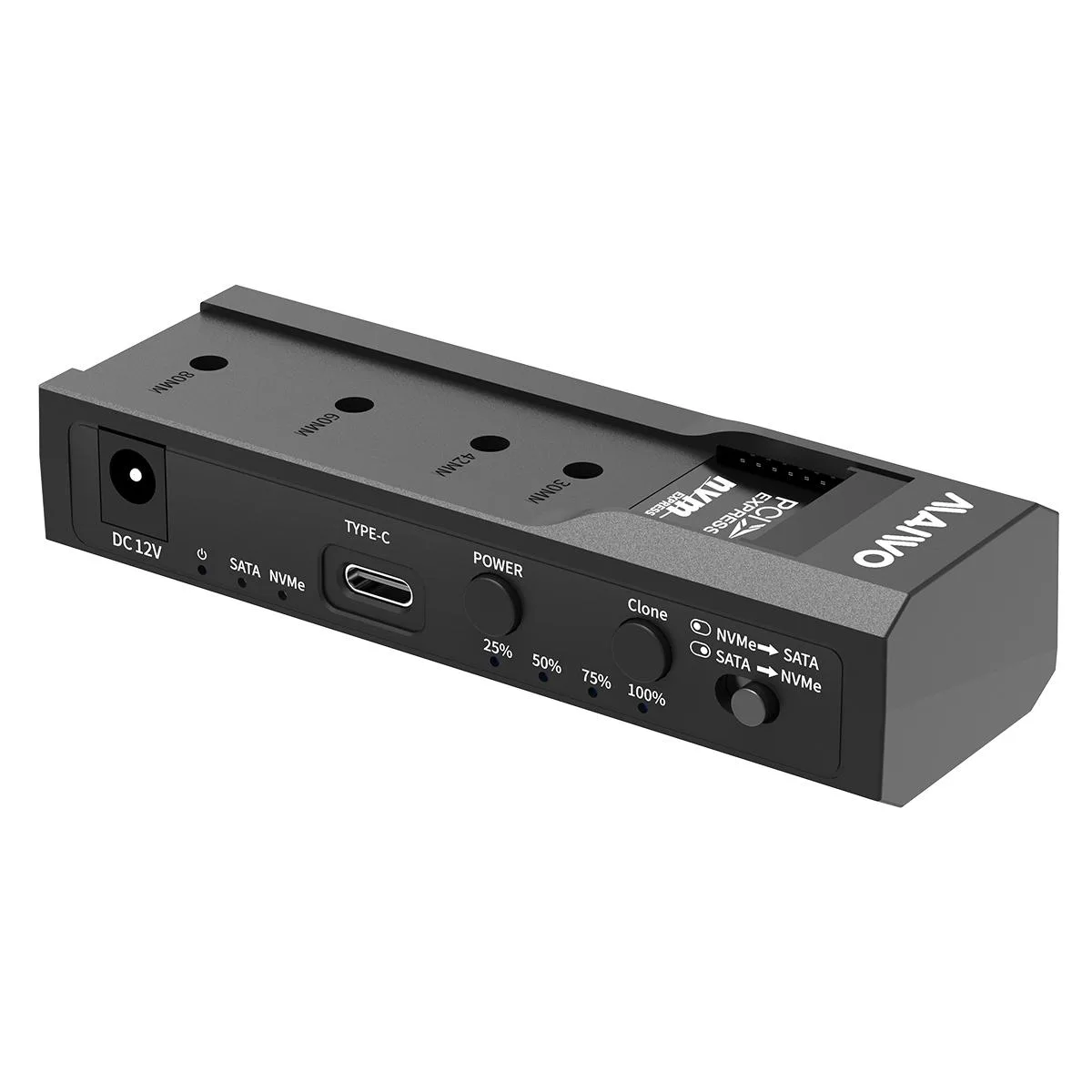MAIWO MAIWO Dual Bay USB-C SATA/NVMe Drive Enclosure 10Gbps — product photo