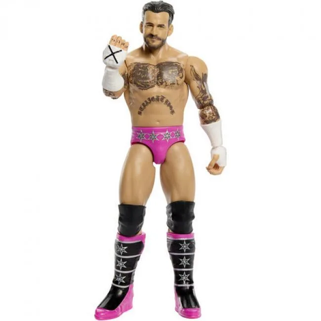 Mattel Mattel JHJ07 CM Punk Action Figure 6" 10 points articulation — product photo