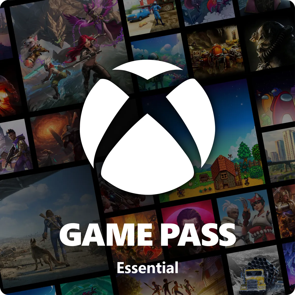 Microsoft Microsoft 3D5-00022 Xbox Game Pass Essential 3 Month Membership — product photo