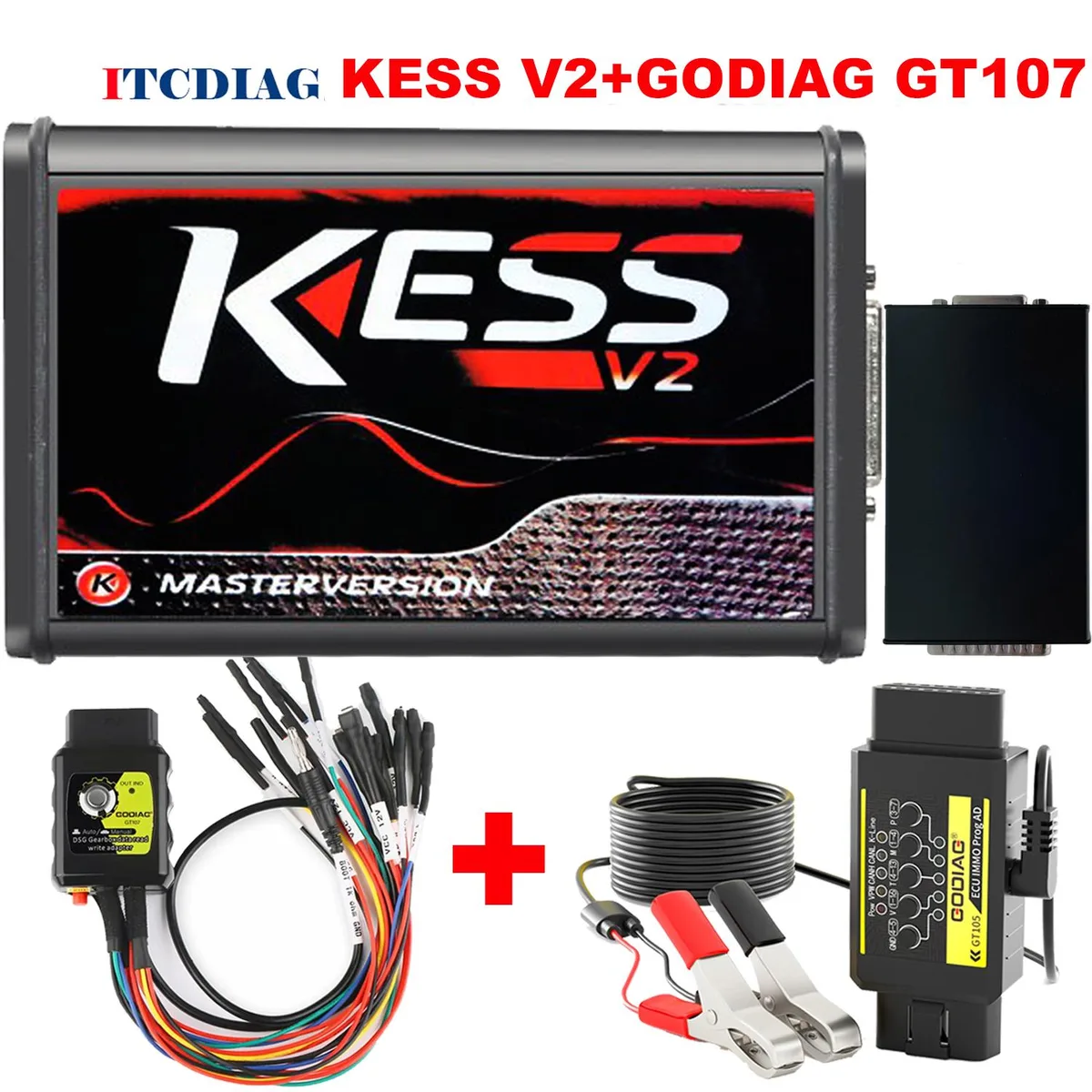 ITCARDIAG ITCARDIAG KESS V5.017 ECU Chip Tuning Tool with Godiag GT107 Kit — product photo