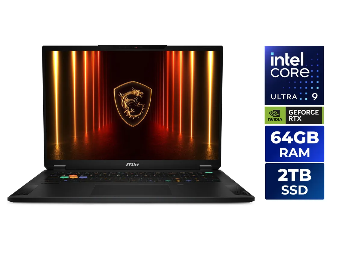 MSI MSI Stealth 18 HX AI A2XWJG-035US gaming laptop — product photo